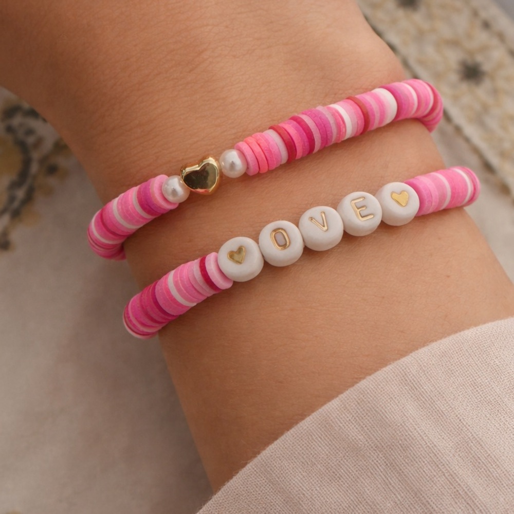 Clay Bead Bracelet (3)